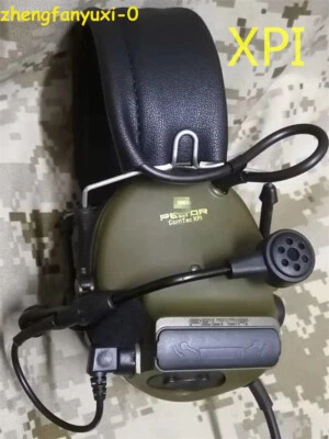 PELTOR Replica TCA Comtac C5 C6 XPI VI Tactical Military Headset For PRC 148 152 - Image 1 of 4