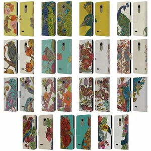 OFFICIAL VALENTINA BIRDS LEATHER BOOK WALLET CASE COVER FOR LG PHONES 1 - Picture 1 of 7