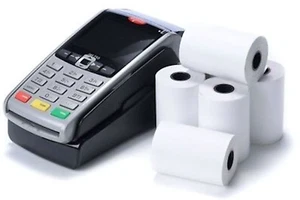 J.Burrows Thermal Rolls 80 x 80mm 5 Pack BPA Free Eftpos Machine Receipt - Picture 1 of 5