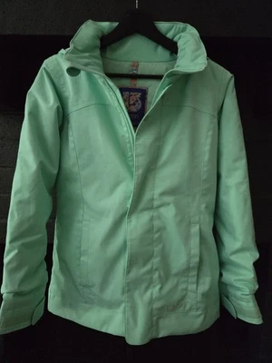 Burton DRY RIDE Girl's Large 14/16 Teal Zip Hooded Ski Snowboard Outdoor Jacket - Image 1 of 4