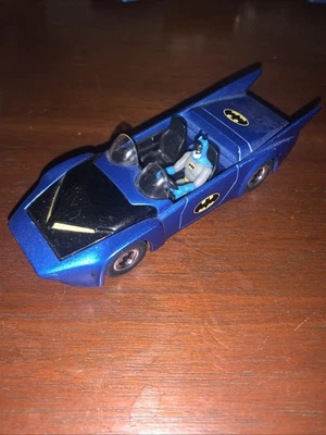 Vintage CORGI Batmobile Blue Batman Driver Figure  1960 BMBV3 1980s DC Comics - Image 1 of 3