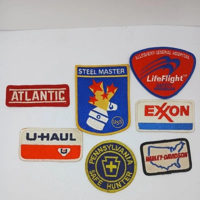 Vintage Assorted Sew On Patches Pennsylvania,  monroeville, pitcairn, fire ,poli - Image 1 of 4