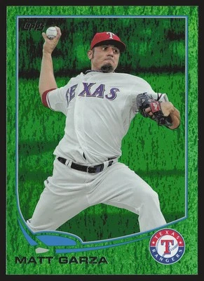 2013 Topps Update #US47 Matt Garza Emerald - Image 1 of 2