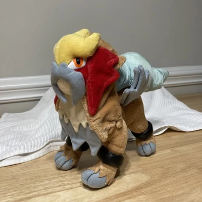 Peluche Entei vintage Nintendo Pokemon Center (versión americana) 2001 Foto 1 de 4