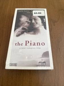 THE PIANO (VHS 1997) Holly Hunter, Harvey Keitel, Sam Neill, Anna Paquin - Picture 1 of 5