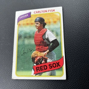 1980 Topps Set - Break # 40 Carlton Fisk - Red Sox - HOF - Top - Bild 1 von 2