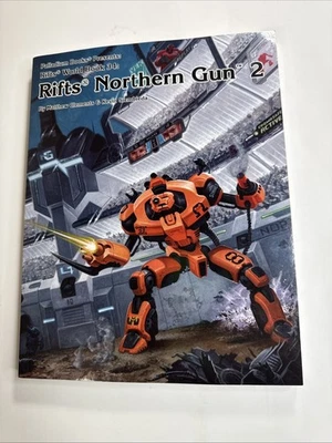 Rifts World Book 34: Northern Gun 2 primera impresión -- libros de paladio Foto 1 de 4