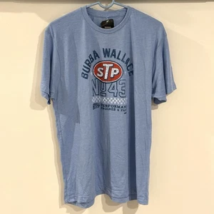 NASCAR Bubba Wallace No. 43 Women’s T-Shirt Blue Large - Picture 1 of 6