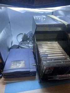 iOmega Zip 100 Z100P2 Parallel External PC Drive SCSI Cable and 13 100MB Disks - Afbeelding 1 van 5