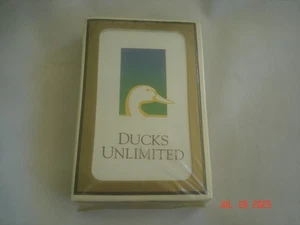 SEALED DECK DUCKS UNLIMITED GEMACO BRIDGE PLAYING CARDS MADE U.S.A. - Picture 1 of 6