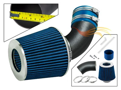 RW BLUE 1994-2003 Rodeo Amigo Hombre Trooper Passport Axiom 3.2L/3.5L Air Intake - Image 1 of 4