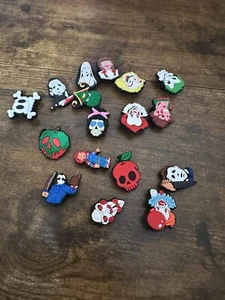 New 17 pcs Creepy Cool Shoe Horror Charms For Croc Shoes - Picture 1 of 5