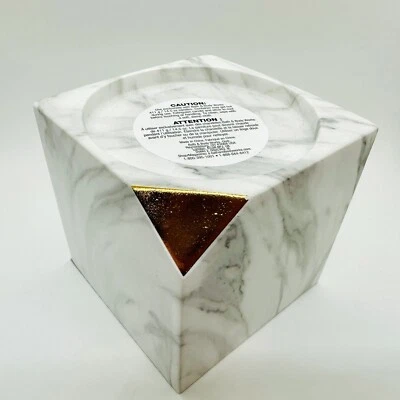 ВАННА И ТЕЛО РАБОТАЕТ ПРАЗДНИК ПЬЕДЕСТАЛ МРАМОР 3 ФИТИЛЯ ПОДСВЕЧНИК 2023 НОВЫЙ! - Изображение 1 из 4