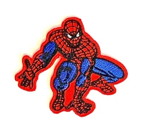 Embroidered Patch - Spider-Man - NEW - Iron-on/Sew-on - Picture 1 of 2