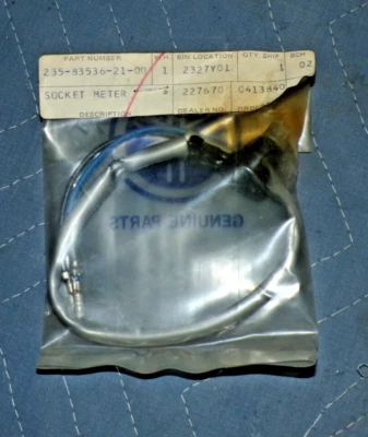 YAMAHA DS6 RD200 NOS SOCKET METER GENUINE OEM - Image 1 of 2