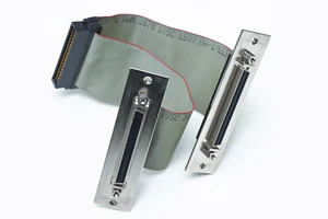 Câble interne SCSI mâle 68 broches vers (2x) périphérique externe HPDB68 68 broches femelle - Photo 1/1