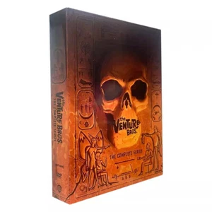 THE VENTURE BROS Die komplette Serie Staffel 1-7 Boxed Neu Englisch - Zdjęcie 1 z 4