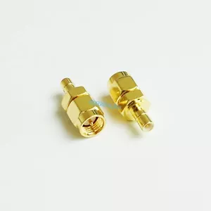 1Pcs SMA male plug to SMB male jack RF Straight adapter connector Converter - Picture 1 of 5