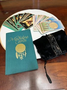 1988 MEDICINE CARDS WITH VELVET BAG AND BOOK- Sold As Is. 88 Cards Total - Picture 1 of 9