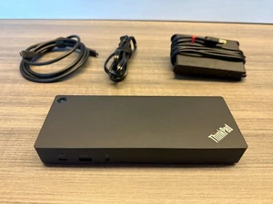 Lenovo ThinkPad Hybrid USB-C / USB-A Docking Station Model DUD9011D1 - Picture 1 of 6