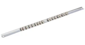 0.6cm Quadrato Guida Metallo Presa Binario Aggancio Asta,18 Clip (400mm) - 50548 - Picture 1 of 1