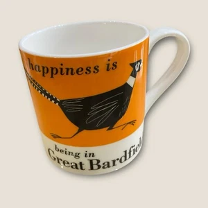 Repeat Repeat Happiness Is….Great Bardfield Coffee Cup Mug - Picture 1 of 1