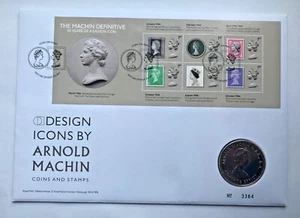 2017 BRITISH DESIGN CLASSICS COIN MEDAL FIRST DAY COVER FDC BU - Picture 1 of 7