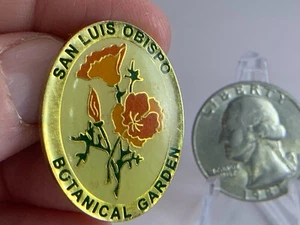 Pin de tachuela vintage OBISPO del jardín botánico de California San Luis T-3539 - Imagen 1 de 1