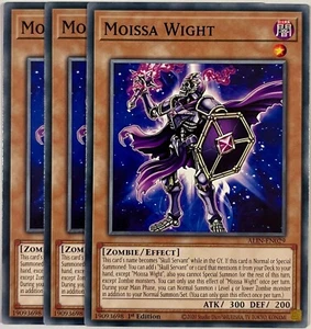 Yu-Gi-Oh! ALIN-EN029 - 3 x Moissa Wight - 1st edition - Common - Picture 1 of 1