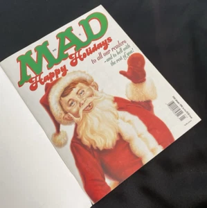 MAD Magazine Issue #365 January 1998 Holiday Cover + Original Mailer - Picture 1 of 6