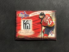 2002-03 TOPPS YOUNG STARS KRISTIAN HUSELIUS FABRIC OF FUTURE STICK #FFS-KH