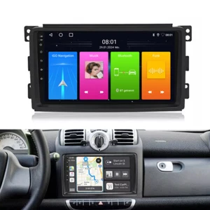 Coche DAB+ Navegación 9" Autoradio GPS para Mercedes Benz Smart Fortwo Cabrio Cupé 451 HD - Imagen 1 de 14
