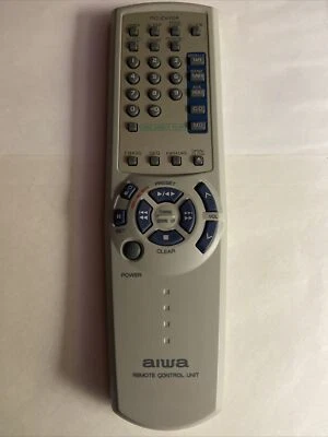 Aiwa Remote RC-ZAS04 U0089572U U-0089-572-U - Image 1 of 4