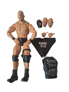 WWE Ultimate Edition Stone Cold Steve Austin Actionfigur (unvollständig, ohne Karton) - Bild 1 von 5