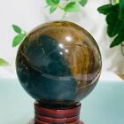 614G Natural Jade Quartz Sphere Crystal Ball Decoration Energy Healing