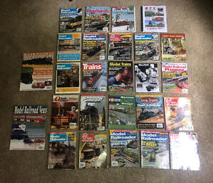 Railroad Model Vintage Train Toy Hobby Magazines Huge Lot of 26- 1979 to 2020
