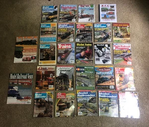 Railroad Model Vintage Train Toy Hobby Magazines Huge Lot of 26- 1979 to 2020 - Picture 1 of 6