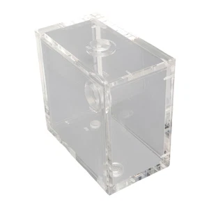 1.25L Water Cooling Tank Cooling Reservoir All Transparent Acrylic Computer Acce - Picture 1 of 22