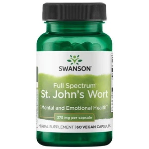 Hierba de San Juan 375 mg 60 cápsulas Swanson Health Products - Imagen 1 de 2