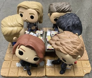 AVENGERS VICTORY SHAWARMA FUNKO POP COMPLETE SET OF 6 - CAP HULK IRON MAN THOR - Picture 1 of 5