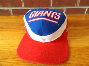SOMBRERO SNAPBACK DE LANA VINTAGE AÑOS 90 APEX ONE NFL PRO LINE NEW YORK GIANTS TALLA ÚNICA - Imagen 1 de 8