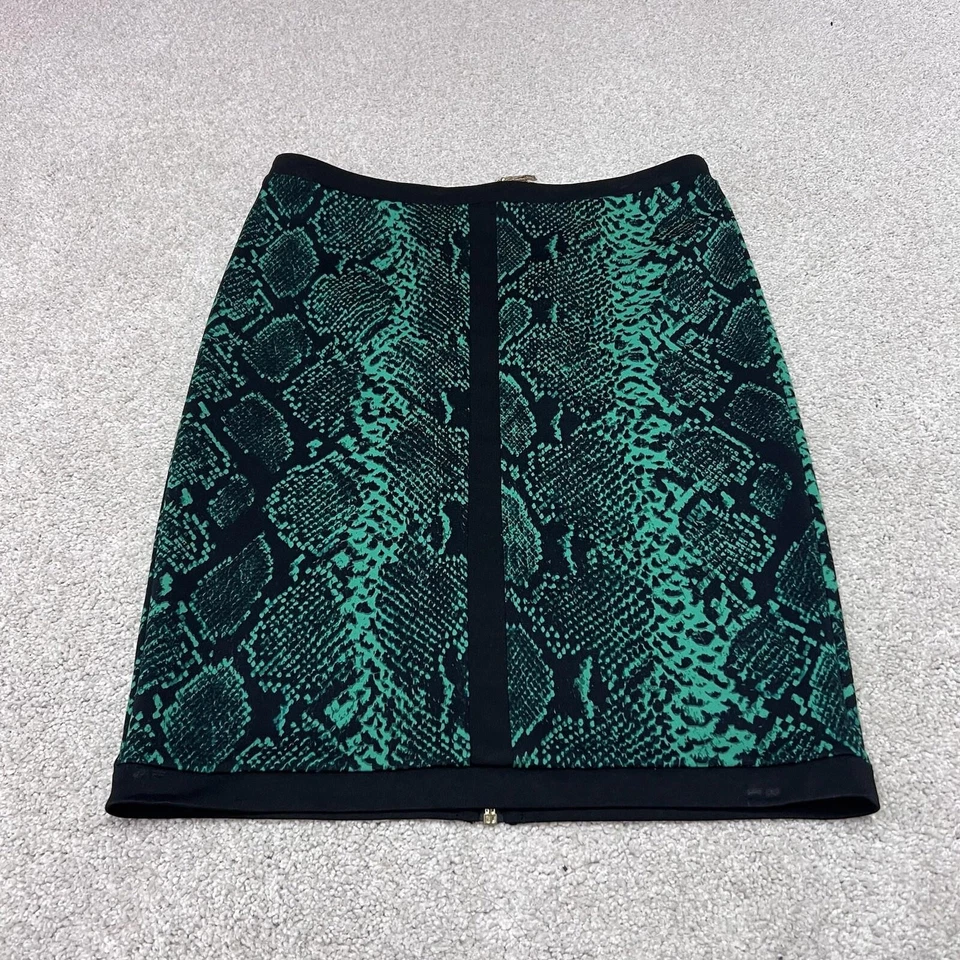 Falda Juicy Couture para mujer verde negra talla 8 Foto 1 de 4