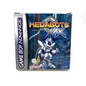 Medabots AX Rokusho Ver. Nintendo Game Boy Advance COMPLET EUR CIB RARE - Picture 1 of 7
