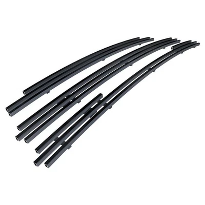 Inserto de rejilla de billet negro superior principal de acero inoxidable para GMC Terrain 2016-2017 Foto 1 de 4