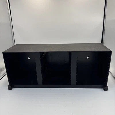 Laserline CD Rack Stores 30 Single CDs + 3 Double CDs Wall Mount Storage Stand - Image 1 of 4