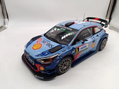 Hyundai i20 Rally Tour de Corse 2017 #5 Neuville 1/18 Ixo Models Altaya - Immagine 1 di 4