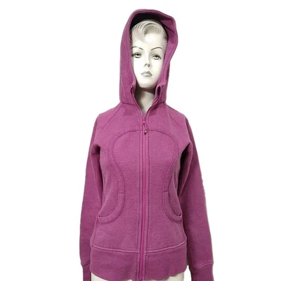 Lululemon Scuba Athletica Women's Size 4 Hoodie Thumbholes Full Zip - Image 1 of 4