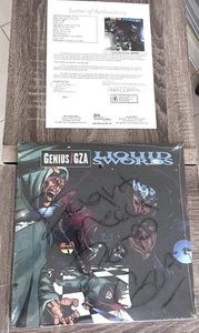 Liquid Swords Vinyl LP Genius signierte Echtheitszertifikat Schallplatte VERSIEGELT GZA Wu-Tang Wu Shaolin - Bild 1 von 6