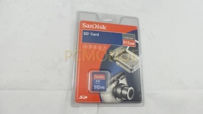 SanDisk 512 MB Class 2 Secure Digital Memory Card (SDSDB-512-A11) - Image 1 of 2