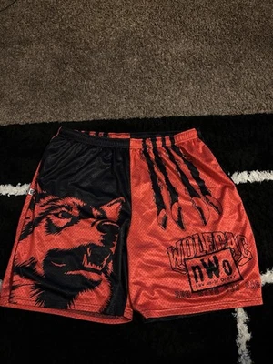 Pantalones Cortos WWE Chalkline NWO Wolfpack 4XL Foto 1 de 3